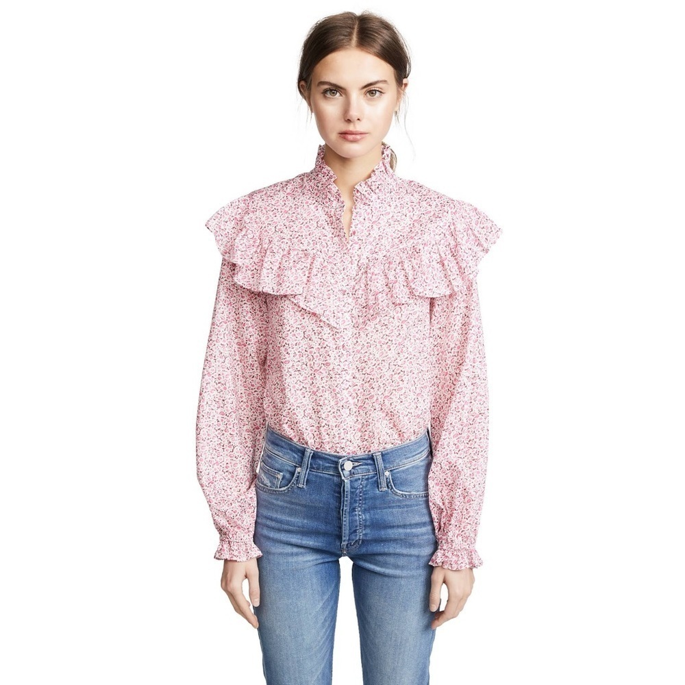 LoveShackFancy Floral Top